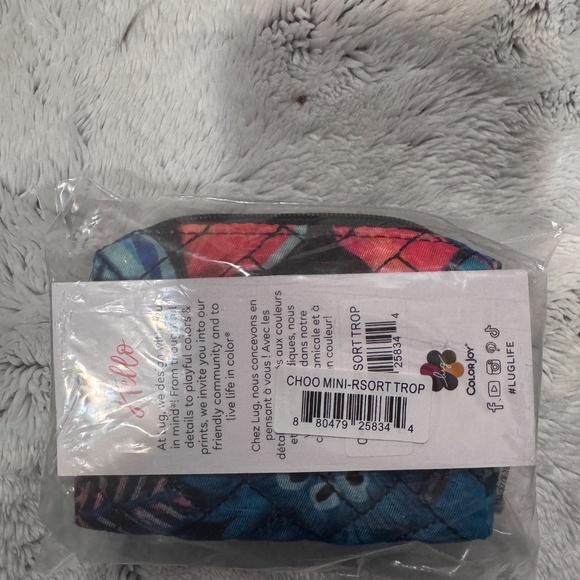 LUG Choo Choo LUG~Mini Pill Box Resort Tropics💙💗🖤Brand New in package - Picture 8 of 9